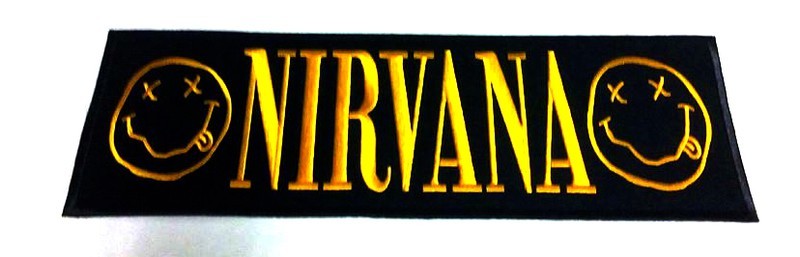 Parche Bordado Nirvana - URA Moto