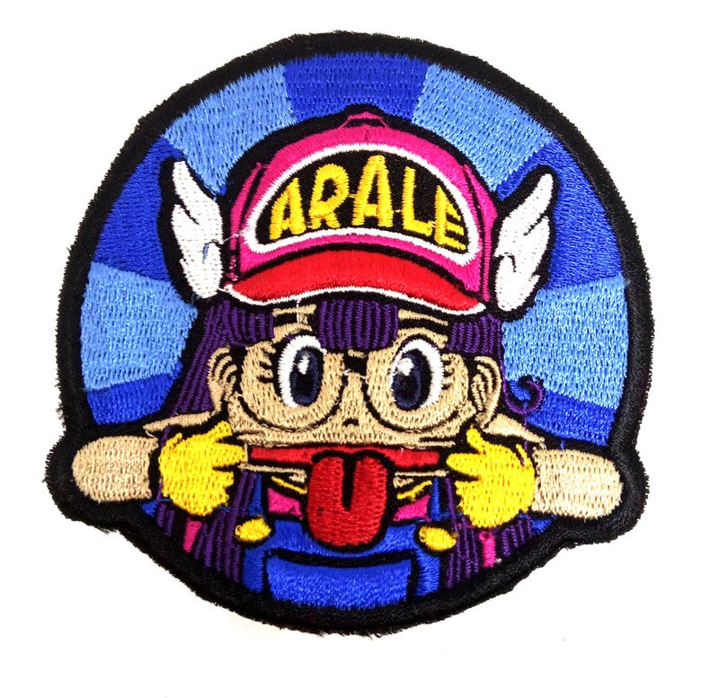 Parche Bordado Personaje Arale (DR. Slump) - URA Moto