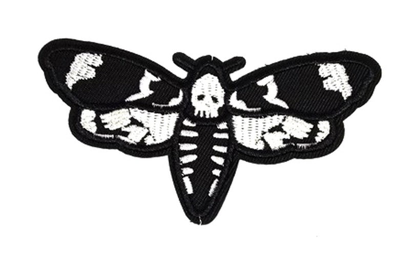 Parche Bordado Polilla de la Muerte - URA Moto
