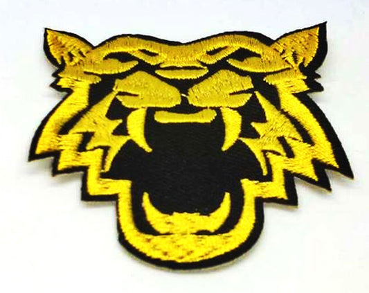 Parche Bordado Tigre Amarillo - URA Moto