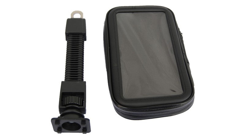 Soporte moto funda movil impermeable tactil espejo - URA Moto