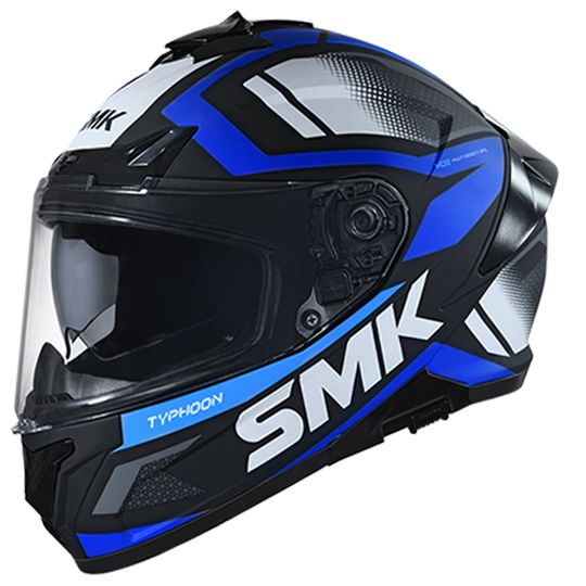 Casco moto SMK Integral Typhoon Thorn Decorado Brillo (GL251) - URA Moto