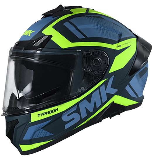 Casco moto SMK Integral Typhoon Thorn Decorado Mate (MA848) - URA Moto