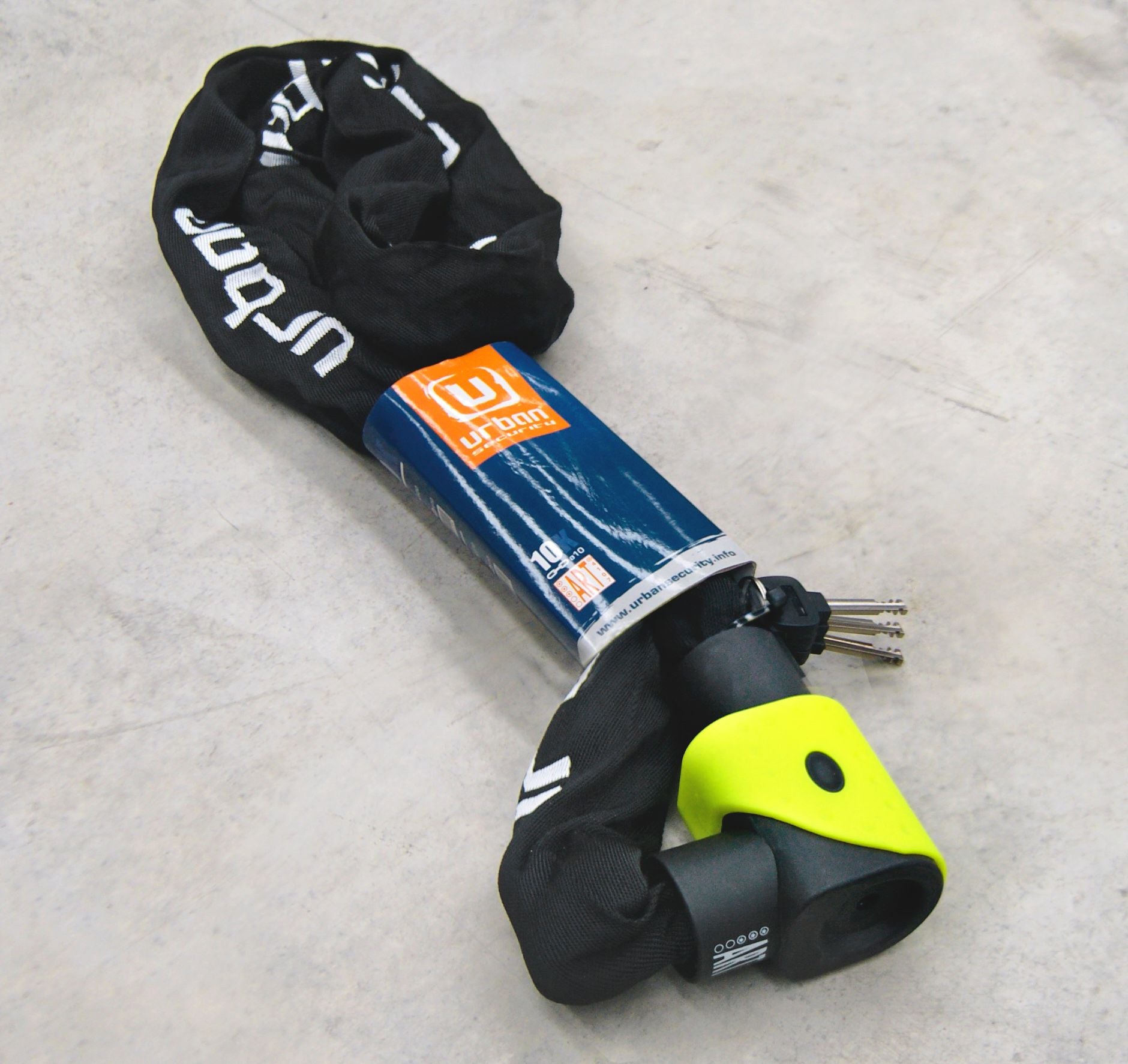 Antirrobo Moto Cadena Urban 10K170 - URA Moto