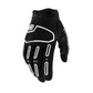 Guantes 100% Airmatic 2 Negro - Protección MX/Enduro Ventilada - URA Moto