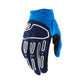 Guantes 100% Airmatic 2 Azul - Protección MX/Enduro Ventilada - URA Moto