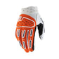 Guantes 100% Airmatic 2 Naranja - Protección MX/Enduro Ventilada - URA Moto