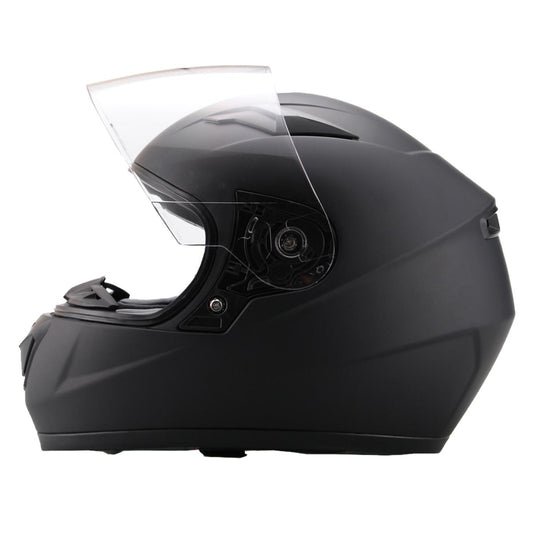 Casco Moto Integral Vito Negro Mate Infantil - URA Moto