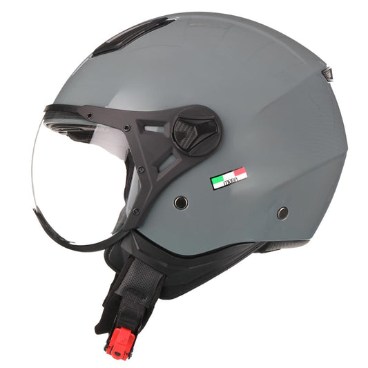 Casco Moto Abierto Jet Vito Moda Gris Nardo - URA Moto