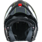 Casco Moto Modular Vito Furio Negro Negro-Fluor Mate - URA Moto