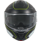 Casco Moto Modular Vito Furio Negro Negro-Fluor Mate - URA Moto