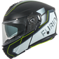 Casco Moto Modular Vito Furio Negro Negro-Fluor Mate - URA Moto