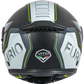 Casco Moto Modular Vito Furio Negro Negro-Fluor Mate - URA Moto