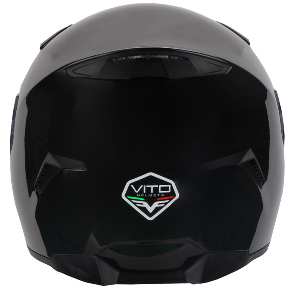 Casco Moto Integral Vito Duomo Negro Brillante - URA Moto