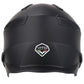 Casco Moto Jet/Integral Vito Bruzano Negro Mate - URA Moto