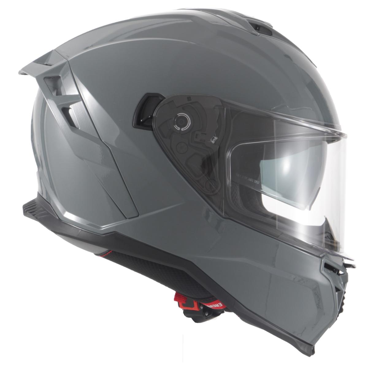 Casco Moto Integral Vito Presto Visera Solar Nardo Gris - URA Moto
