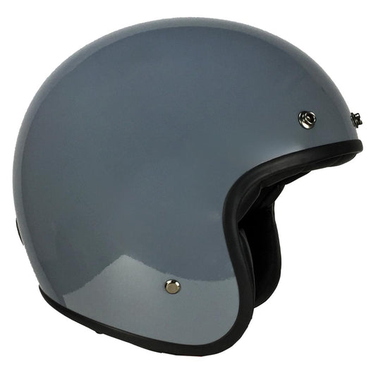 Casco Moto Abierto Jet Vito Grande Gris Nardo - URA Moto