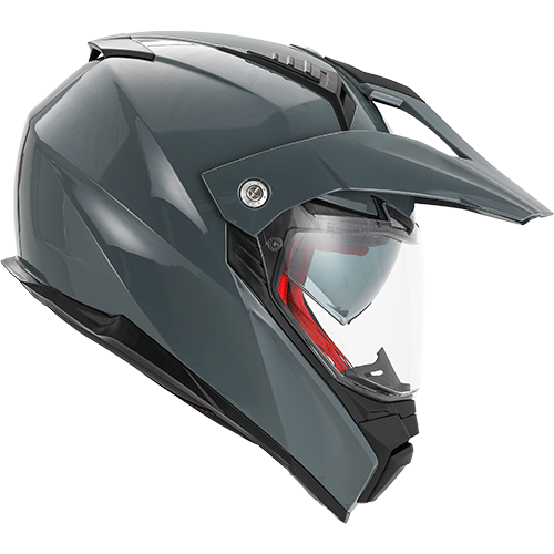 Casco Moto Vito Touring Molino Visera Solar Nardo Gris - URA Moto