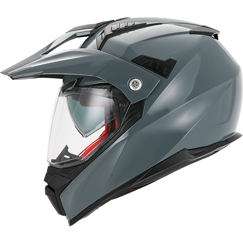 Casco Moto Vito Touring Molino Visera Solar Nardo Gris - URA Moto