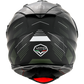 Casco Moto Vito Touring Molino Visera Solar Negro Mate Verde Militar - URA Moto