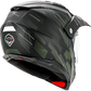 Casco Moto Vito Touring Molino Visera Solar Negro Mate Verde Militar - URA Moto