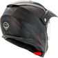 Casco Moto Vito Touring Molino Visera Solar Negro-Rojo Mate - URA Moto