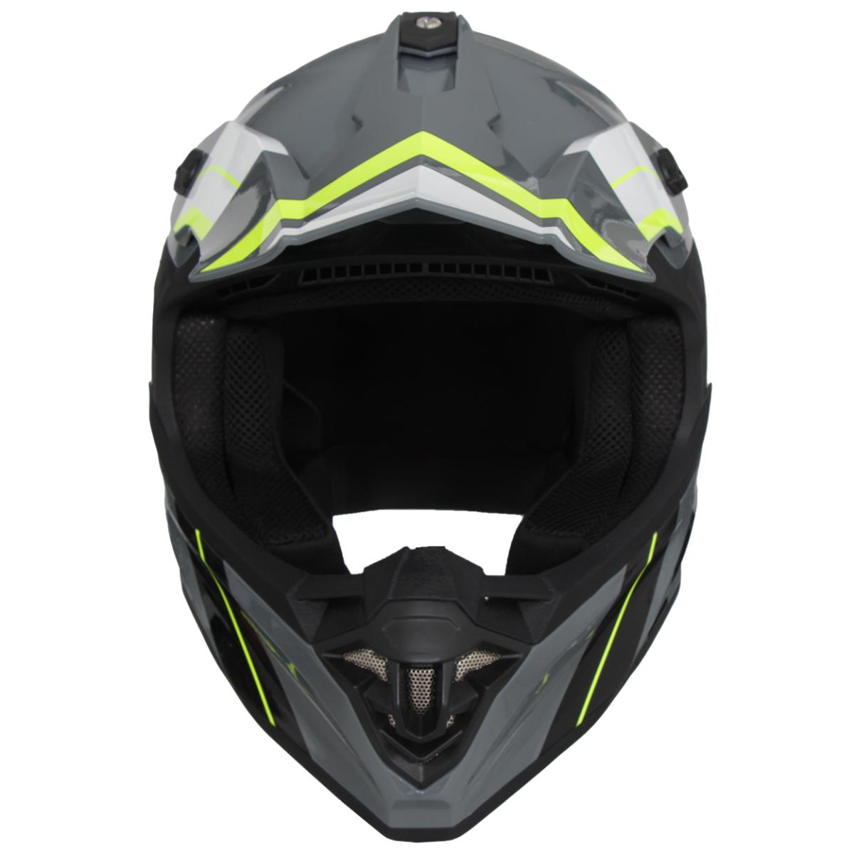 Casco Moto Vito Offroad Tiboli Nardo Deco - URA Moto
