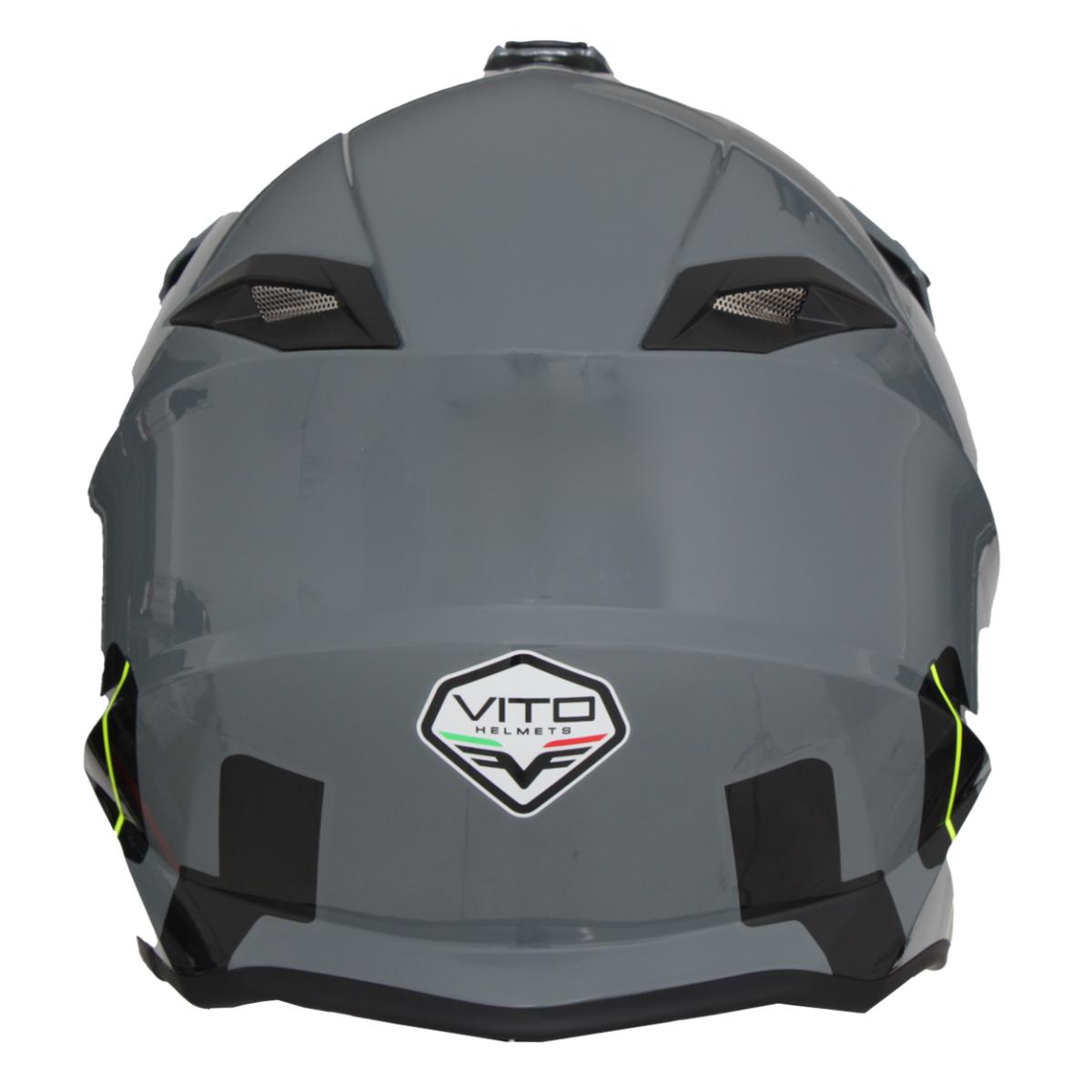 Casco Moto Vito Offroad Tiboli Nardo Deco - URA Moto