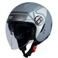 Casco Moto Jet Origine ALPHA V5 COOL GREY GLOSS (ECE2206) - URA Moto