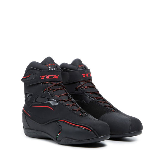 Bota Moto Urban TCX Zeta WP Black/Red - URA Moto