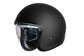 Casco Origine Spirit Negro Mate ECE 22.06 - Jet Abierto con Visor Solar (Sprint)