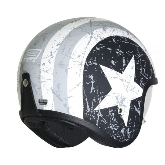 Casco Jet Origine Spirit Rebel Star Grey Matt ECE 22.06 Gafas Sol