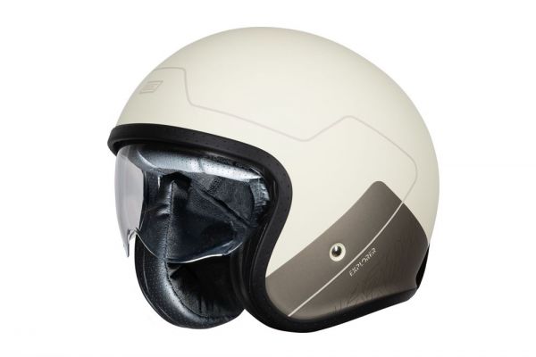 Casco Jet Spirit Explorer Cream Matt Origine ECE 22.06 | Solar Integrada