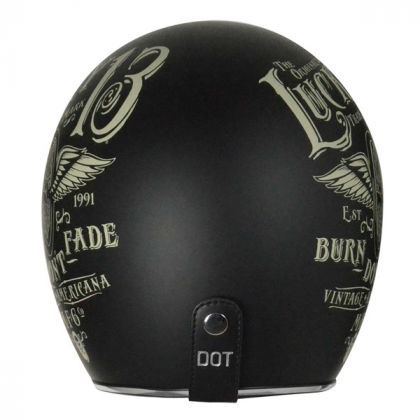 Casco Moto Jet Origine PRIMO FLYING WHEEL NEGRO (E2206) - URA Moto