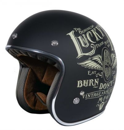 Casco Moto Jet Origine PRIMO FLYING WHEEL NEGRO (E2206) - URA Moto