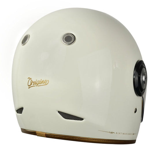 Casco Moto Intregral Origine VEGA DISTINGUISHED CREAM GLOSS (ECE22.06) - URA Moto