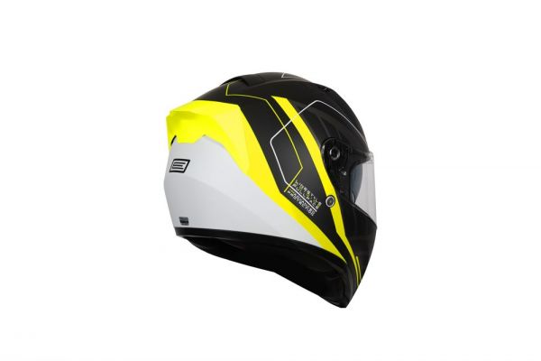 Casco Origine Strada Reveal Amarillo/Azul Gloss ECE 22.06 - Integral con Visor Pinlock