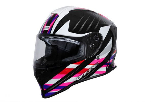 Casco Infantil Origine Dinamo Kids Foolish Rosa/Negro Brillante ECE 22.06 - Integral Niños