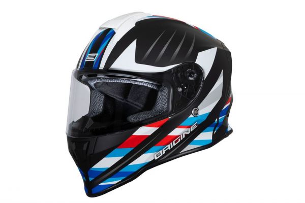 Casco Infantil Origine Dinamo Kids Foolish Blanco/Negro Mate ECE 22.06 - Integral Niños - URA Moto