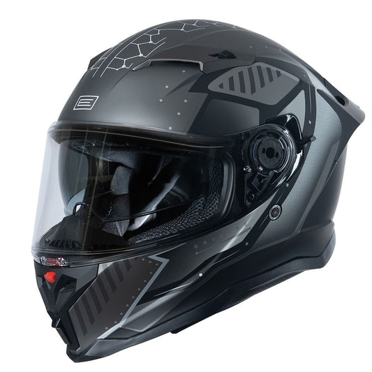 Casco Moto Intregral Origine FORCE BUNKER GREY BLACK (ECE2206) - URA Moto