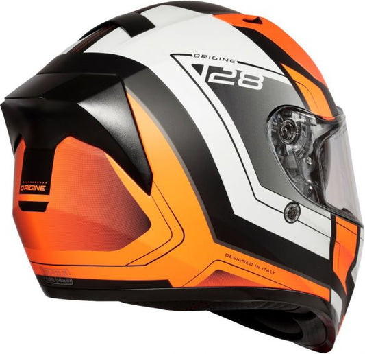 Casco Moto Intregral Origine STRADA ADVANCED MATT FLUO ORANGE BLACK (E2206) - URA Moto