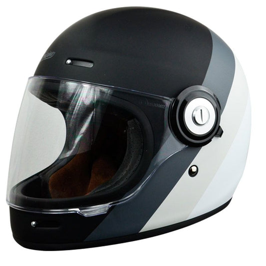 Casco Moto Intregral Origine VEGA PRIMITIVED GREY/WHITE/BLACK - URA Moto