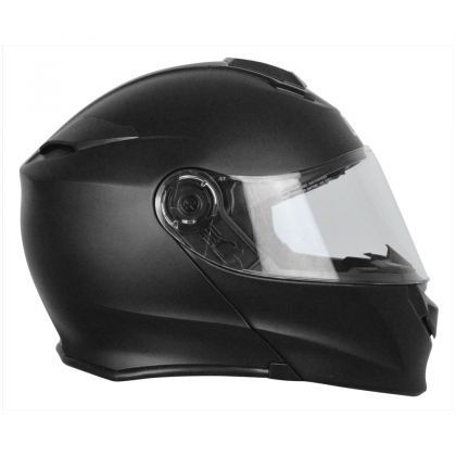 Casco Moto Integral Vito Presto Visera Solar Azul/Negro Brillante