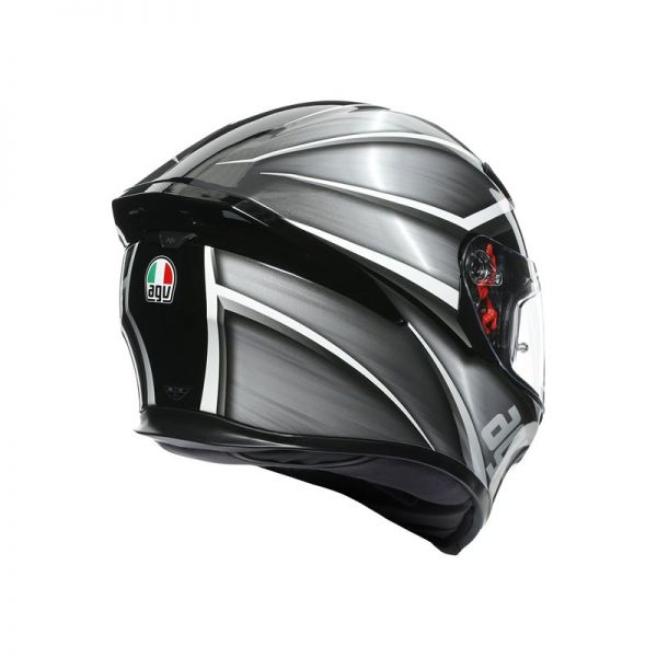 Casco Moto AGV K5 S MPLK TEMPEST BLACK/SILVER
