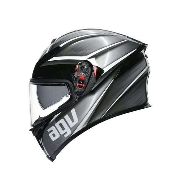 Casco Moto AGV K5 S MPLK TEMPEST BLACK/SILVER