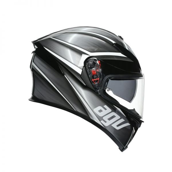 Casco Moto AGV K5 S MPLK TEMPEST BLACK/SILVER
