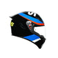 Casco Moto AGV K1 VR46 SKY RACING TEAM BLACK/RED - URA Moto