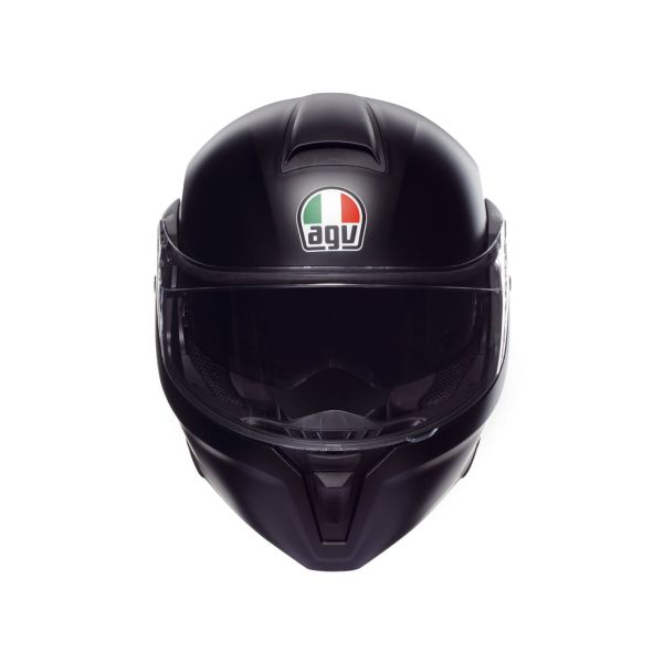 Casco Modular AGV Streetmodular E2206 Mono Matt Black - Homologado ECE 22.06 - URA Moto