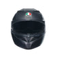 Casco Moto AGV K3 AGV E2206 MATT BLACK - URA Moto