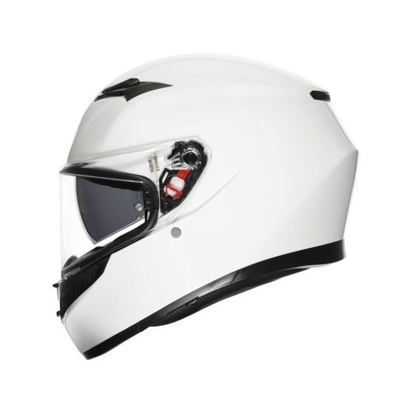 Casco Integral AGV K3 E2206 MPLK Mono White - Homologado ECE 22.06 - URA Moto